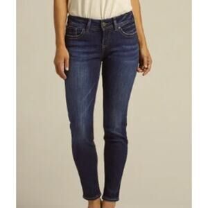 Silver Suki Skinny Jeans Size 29